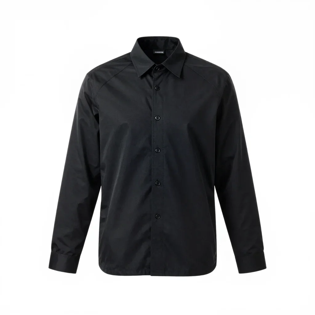 Techwear shirt isolated on a white background