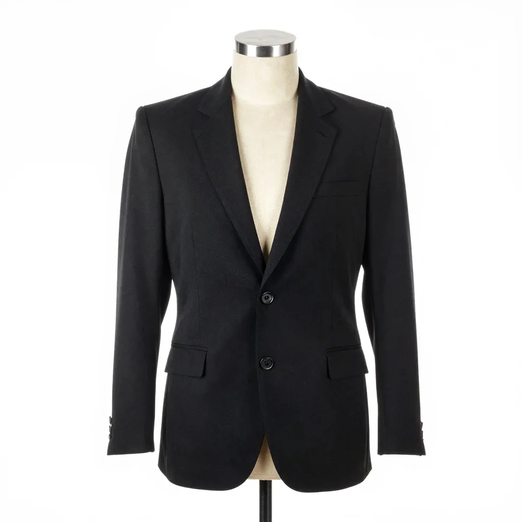 Vintage blazer isolated on a white background