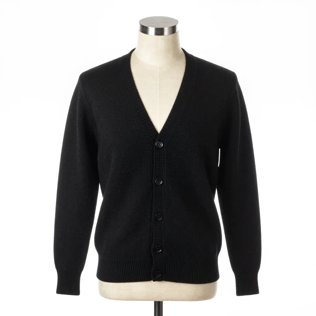 Vintage cardigan isolated on a white background