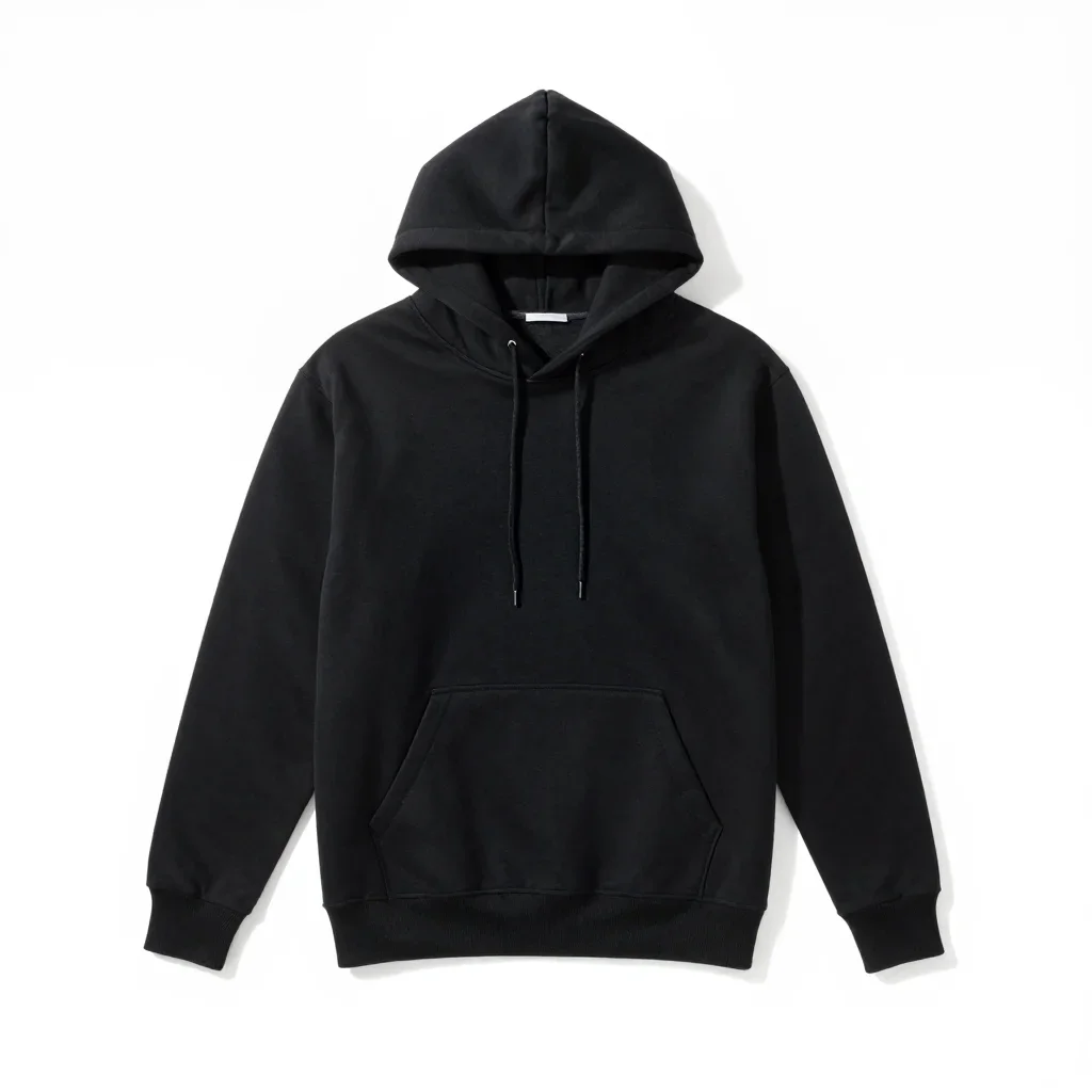 Workwear hoodie isolated on a white background