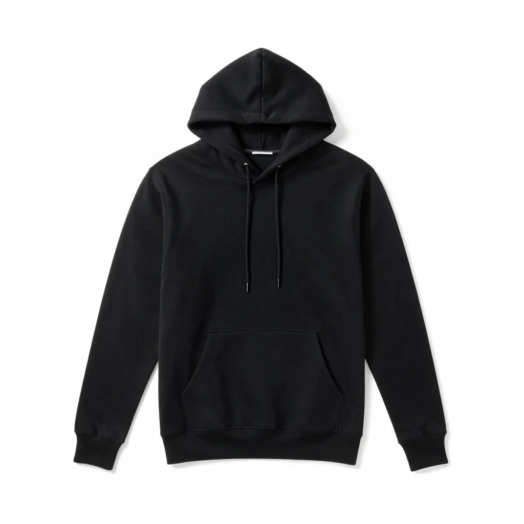 Athleisure hoodie isolated on a white background