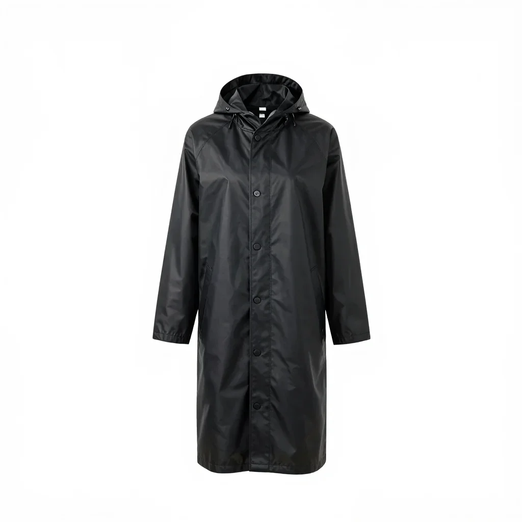 Athleisure raincoat isolated on a white background