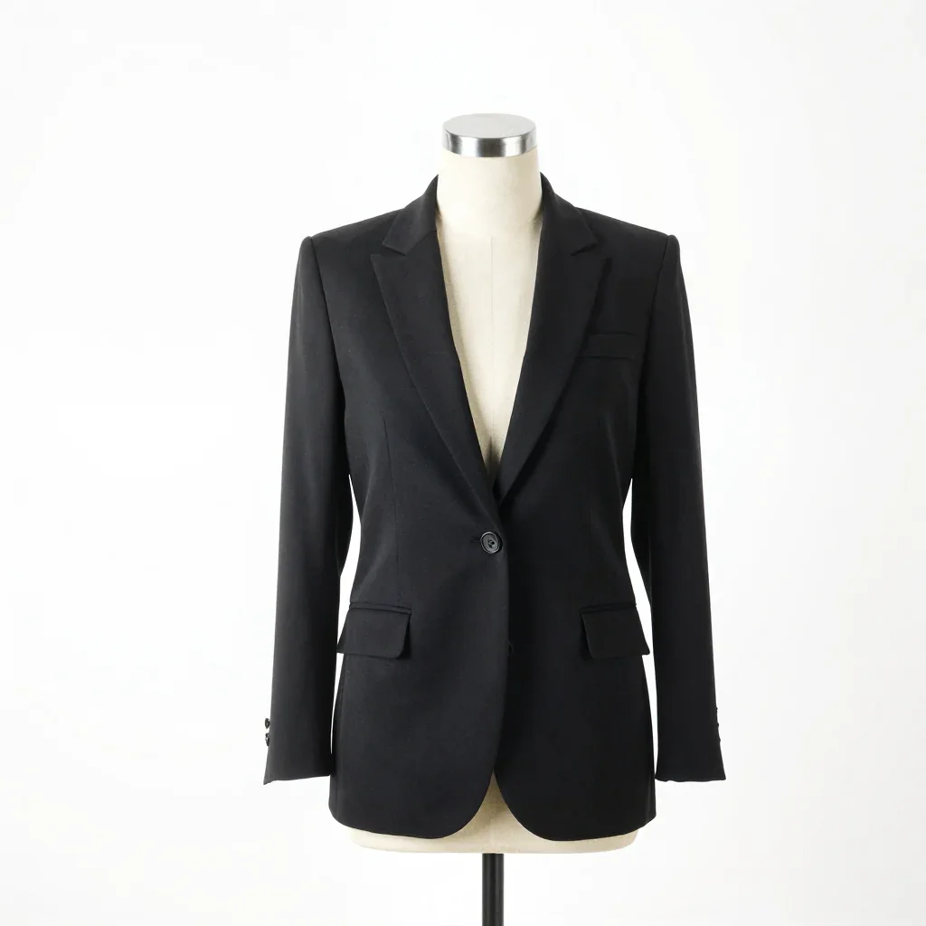 Avant-garde blazer isolated on a white background