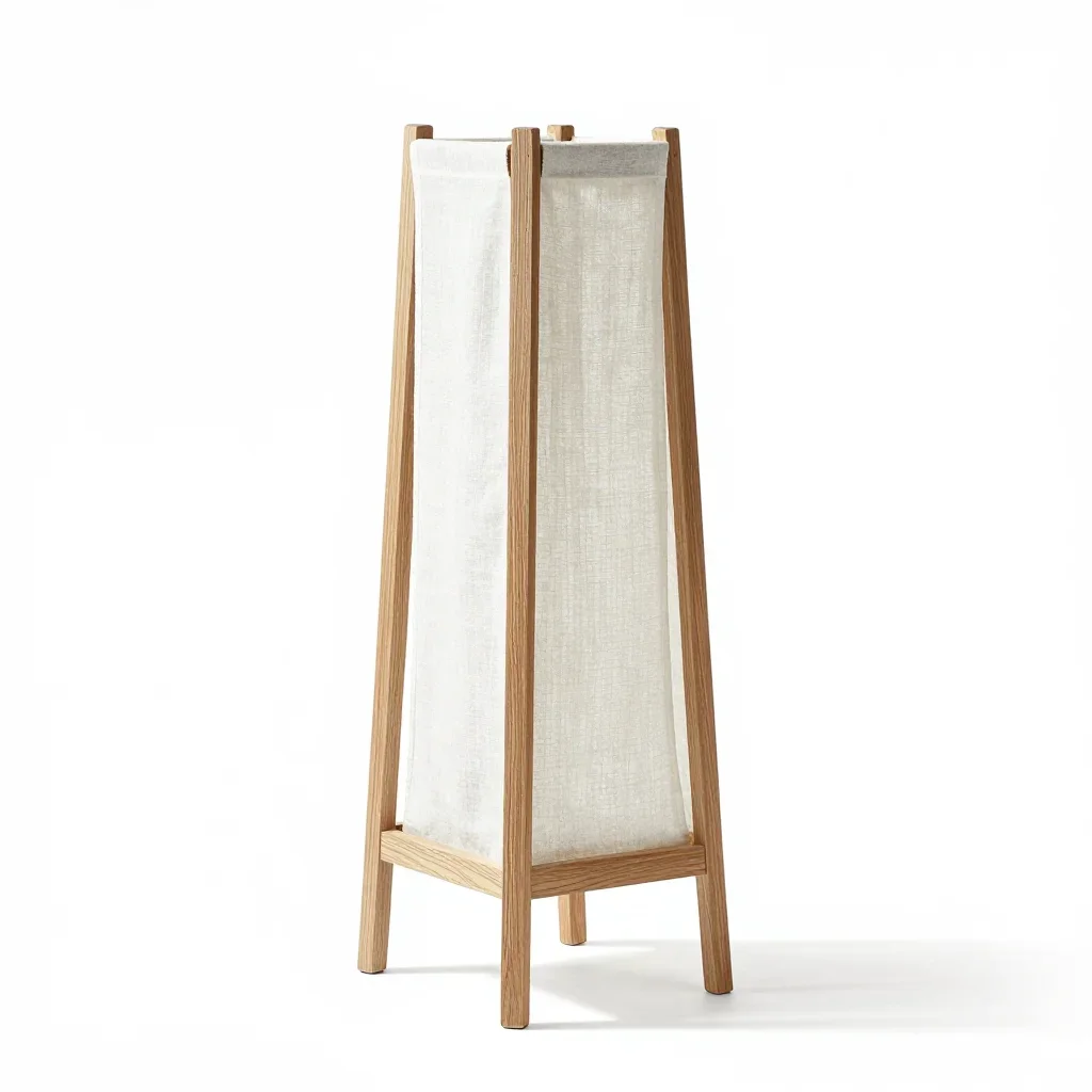Boho plant stand isolated on a white background