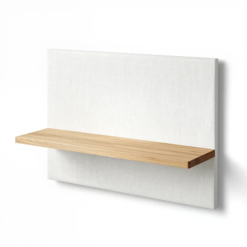 Coastal wall shelf isolated on a white background