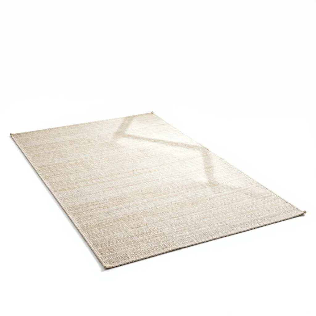 Maximalist rug isolated on a white background