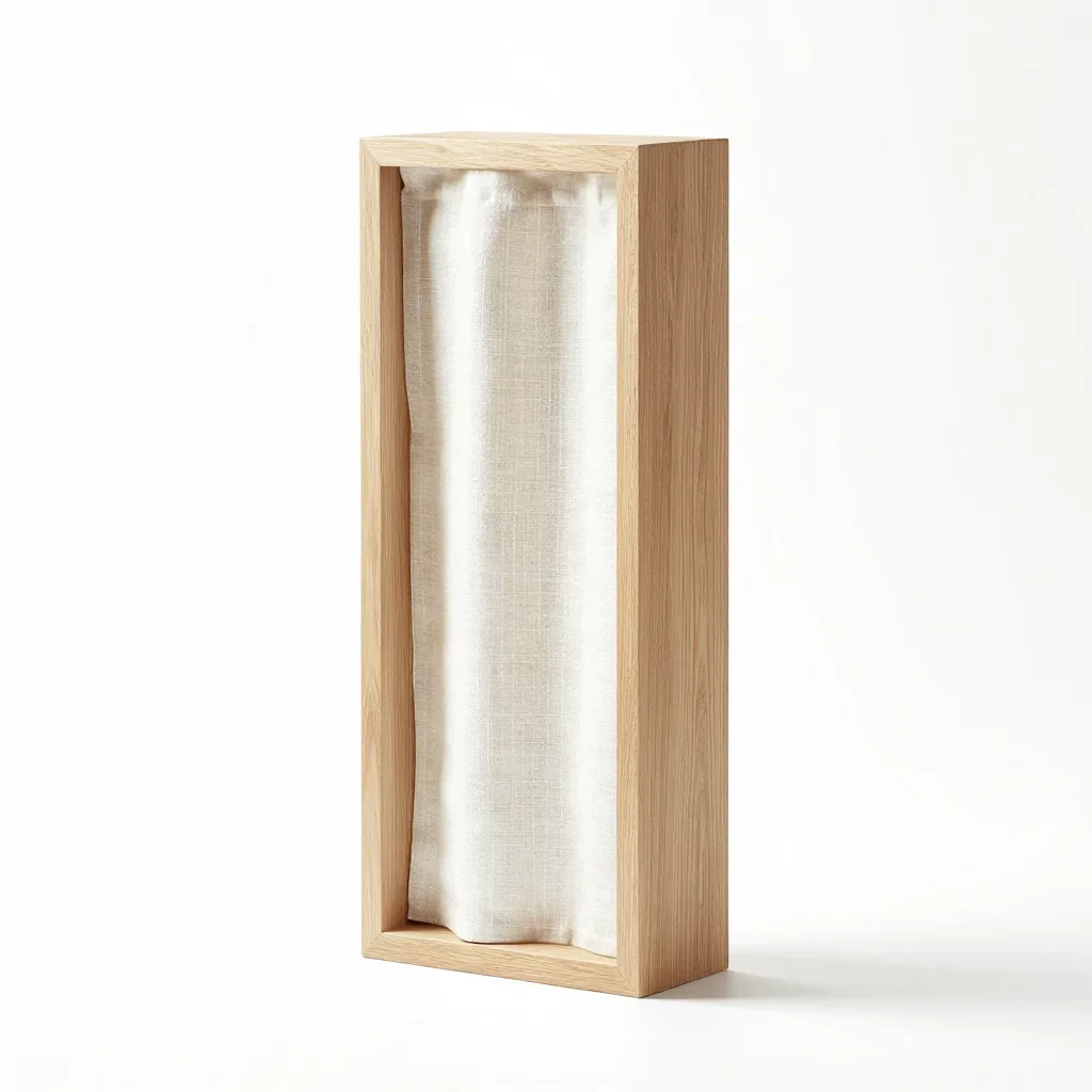 Maximalist sculpture isolated on a white background