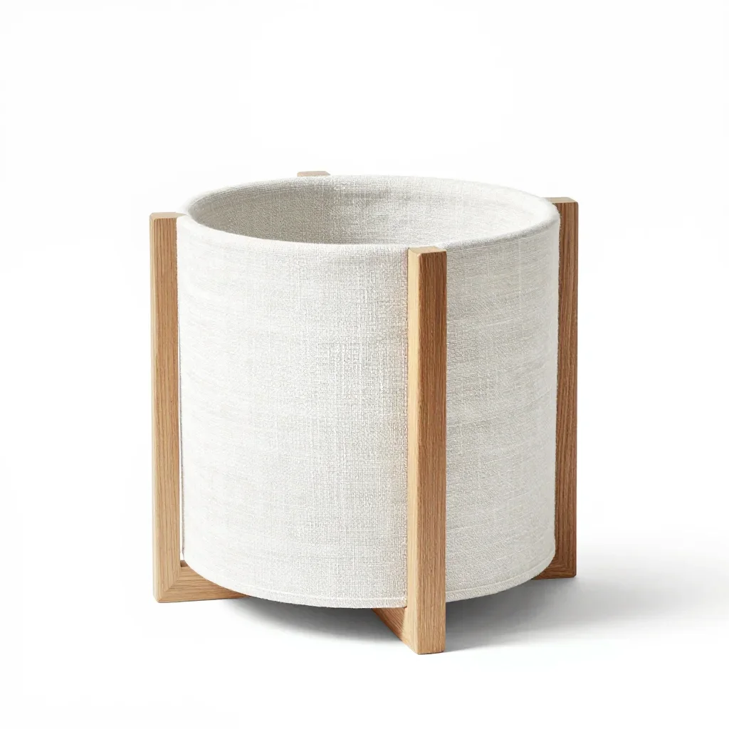 Maximalist side planter isolated on a white background