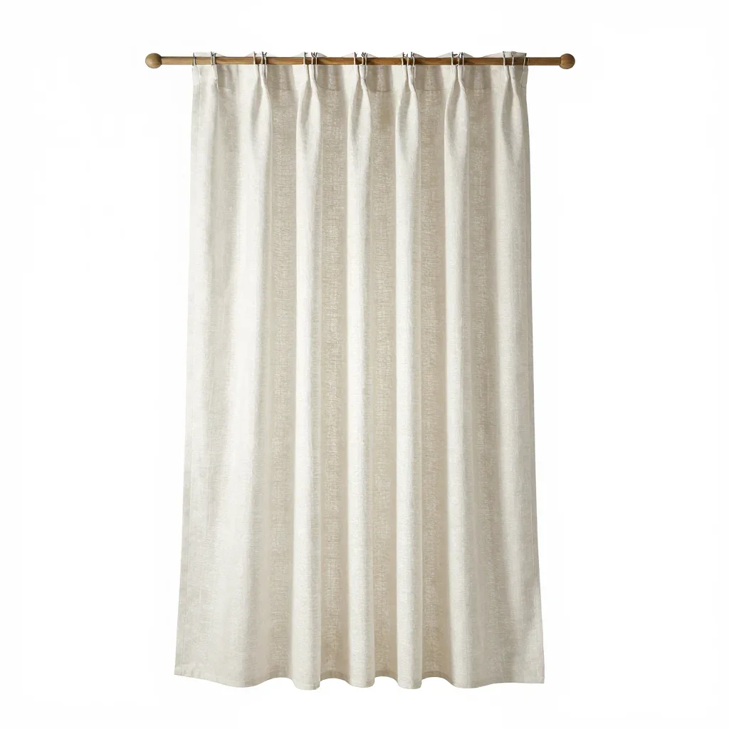 Mediterranean curtain isolated on a white background