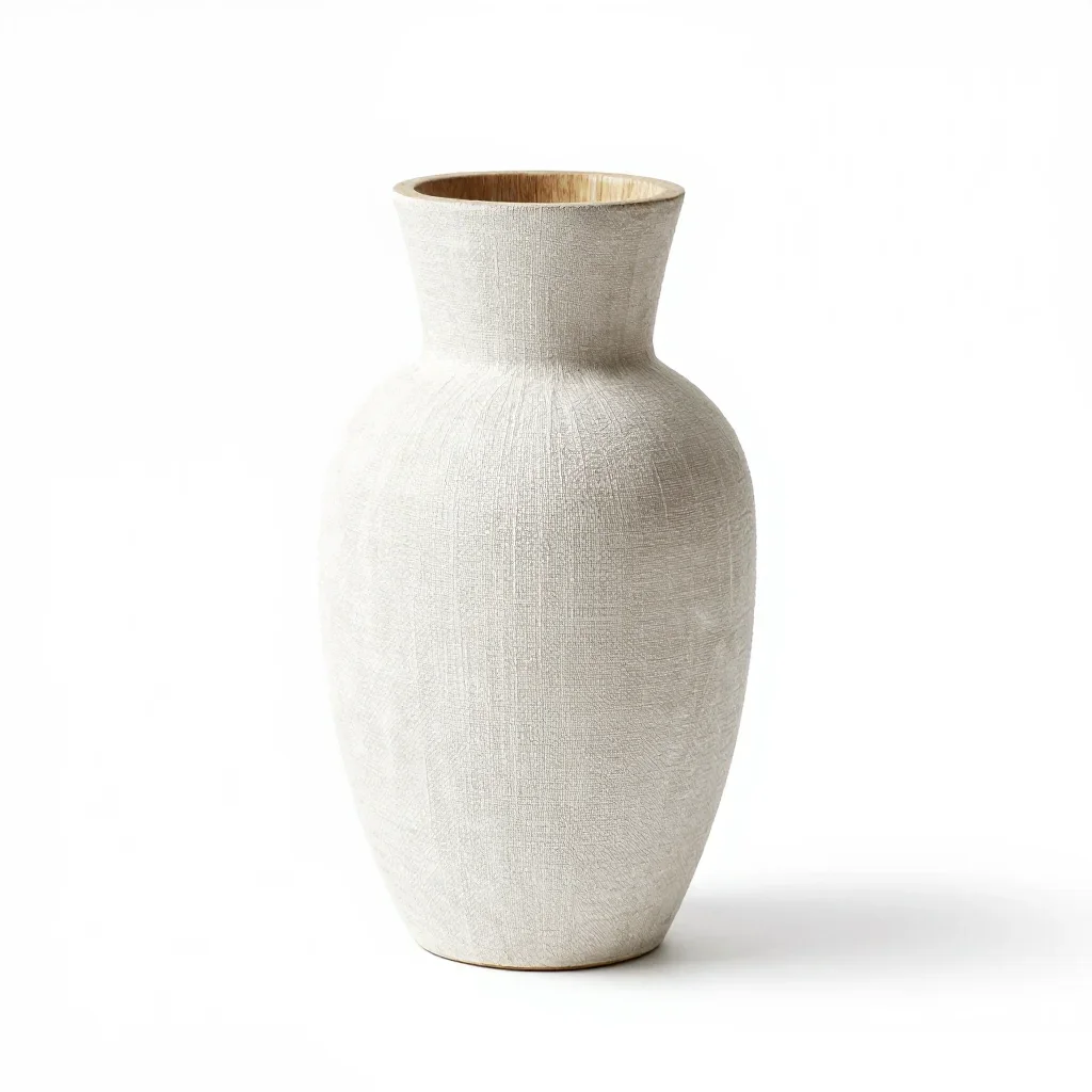 Mediterranean vase isolated on a white background