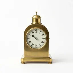 Brass carriage clock