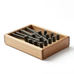 Linotype slug tray