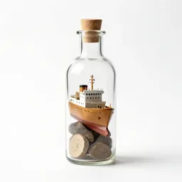 Ship in a bottle