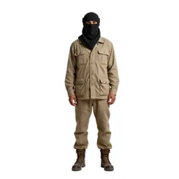 Desert nomad with a veiled face