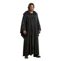 Necromancer in tattered robes