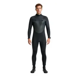 Marine biologist in a wetsuit