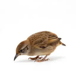 Kiwi bird foraging
