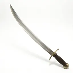 Curved scimitar