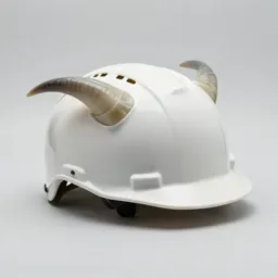 Horned helm