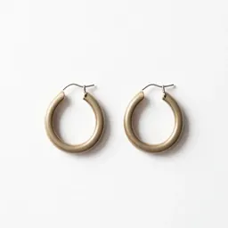Pair of hoop earrings