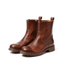 Pair of leather boots