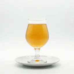 Craft beer in a tulip glass