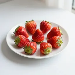 Punnet of strawberries