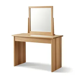 Vanity table with a mirror