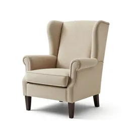 Wingback armchair
