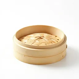 Bamboo steamer basket