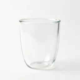 Double-walled glass tumbler