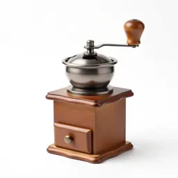 Hand-crank coffee grinder