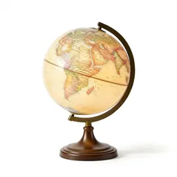 Globe table lamp