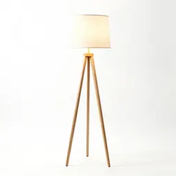 Tripod floor lamp