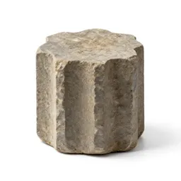 Basalt column fragment