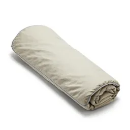 Sleeping bag rolled up