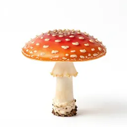 Fly agaric mushroom