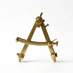 Brass sextant