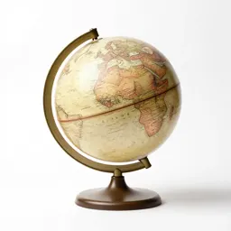 Globe on a stand