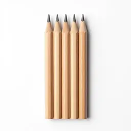 Set of coloured pencils