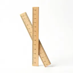 Wooden ruler