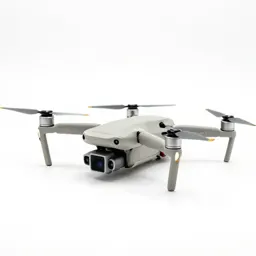 Drone with folded arms