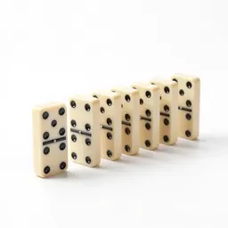 Set of dominoes