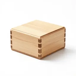 Wooden puzzle box