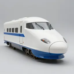 Bullet train nose car