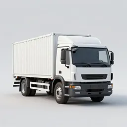 Cargo container truck