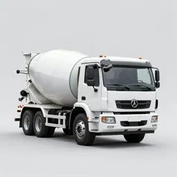 Cement mixer truck