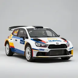 Rally hatchback