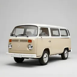 Vintage campervan