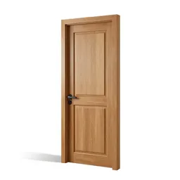 Carved wooden door